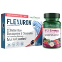 Produk Ketulusan Flexuron Bersama Formula + B12 Energi Melt Flexuron (Krill Oil, Low Molecular Wight, Astalanic Acid) - B12 Energi Melt (Methycobalamin B12, Vitamin D3, Biotin + More)