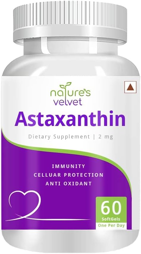 Pub Astaxanthin 2mg 60 Softgels Pack dari 1