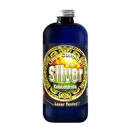 Solusi Perak Liquid, 16 Oz., 50 PPM, Minemensia MTN Perak, Paling Bioavable Suppend Nano