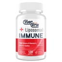 Advanced Lipomal Immune Suplement, Complex with L-Lysine 1.500mg, Vitamin, Mineral & Herbal Extracts, Comprehensive Daily Wellness Blend for Men & Women - 120 Capsules