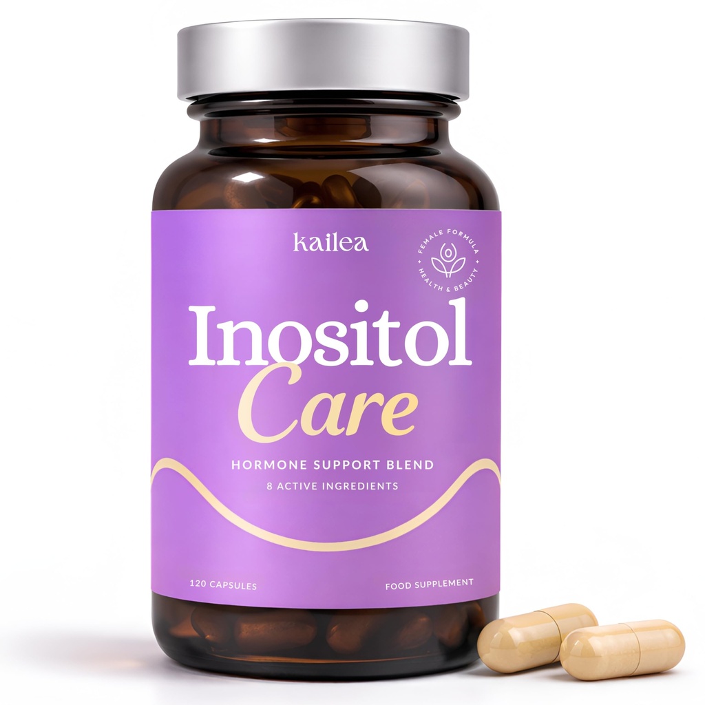 8-in- 1 PCOS Dukungan Suplemen - 2.000mg Myo Inositol, NC, Root Maca, Cinnamon, Chromium, Finolate, Zinc, Vitamin D3 124; Hormone Keseimbangan, Ovarian Health & Wight Management Support 144- Day Supply