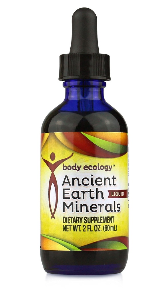 Ecology Ancient Earth Liquid Minerals 124. 100% Plant-Derived Trace Mineral Liquid Suplement (2 fl oz)
