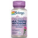Phytosome susu serap SOLARAY dengan Artichoke, Dandelion, dan Ginger - Susu Thistle Ekstraksi Menyediakan 15% Silybin - Suplemen Hati - Jaminan 60 Hari, Lab Verifikasi - 60 melayani, 60 VexCaps