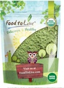 Makanan untuk Popper Wheatgrass Live Organic, 2 Pounds - Non- GMO, Whole- Leaf, Raw, Non-Irradiated, Murni, Vegan Superfood, Bulk, Great for Juice, Rich in Fiber, Chlorophyll, Fatty Acids dan Mineral
