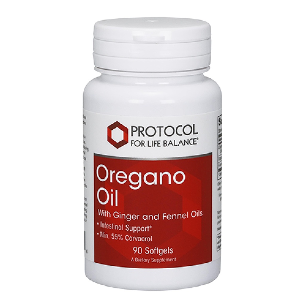 PROTOCOL UNTUK HIDUP BALICE Oregano Oil 0.2 mL - untuk Dukungan Intestinal - Minimum 55% Carvacrol - dengan Ginger & Fennel Oil - Dairy Free & Egg - 90 Softgels