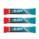 CLIF BLOKS - Energy Chews - Tropical Punch with 25 mg Caffeine- None-GMO - Plant Based Food - Fast Fuel for Cycling dan Run-Workout Snack (2.1 Ounce Packet, 3 Count)