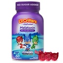 L 'il Critters PJ Masks Melonain Suplemen Gummy, 60 Gummies
