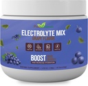Electrolite Powder - Menyegarkan Pemulihan Tenaga Kerja, Sugar Free, Gluten Free & Vegan, Keto & Paleo Hydration Beverage, Imune Boosting Vitamin (198 Grams, Grape)