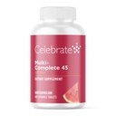Merayakan Vitamin Multi- Complete Chewables, 45mg Iron - Daily Bariatric Multivitamin untuk Sleeve Gastrectomy dan Gastric Bypass Pasien - EscalypVitamin & Minemensi- Melon (180 Tablet)