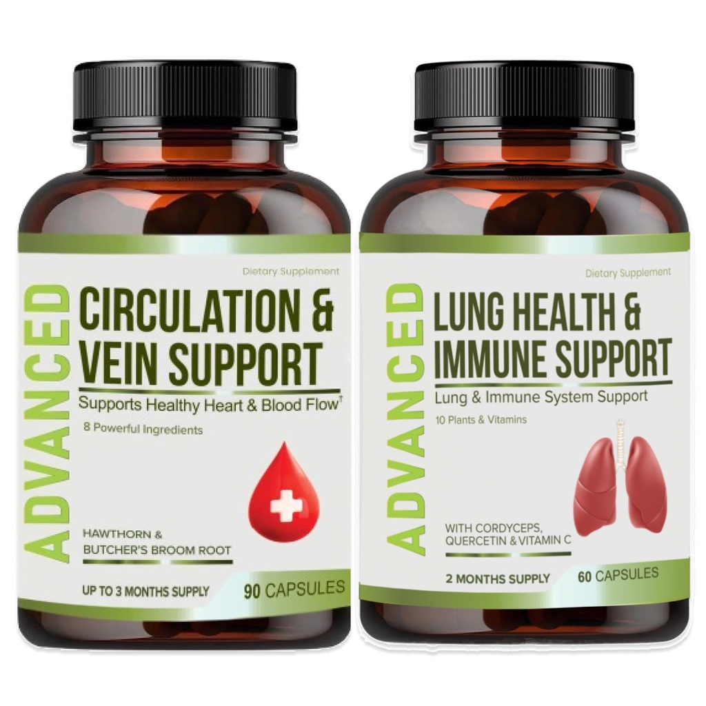 NutraPro Lung Health & Imune Supplemen Dukungan - Lung Cleanse dan Detox dengan kekebalan Vitamin untuk Paru-Paru Lebih Baik