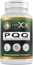 Genex Formulas 20mg PQQ Pyrrroloquinoline Quone (90 Capsules) £124; Pasokan Mitokondria, Cardiovaskular, dan Kesehatan Kognitive - Non-GMO, Gluten Free, Vegetarian - Tambahan Hari 90