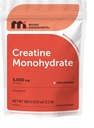 Bubuk Creatine Monohydrate Instant 500 Grams (1.1 Lb), 5000mg Per Serv, Micronized Creatine Powder, Unflamited, No Filler, Keto & Vegan, Easy Dissolve Pre Workout for Women and Men