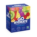 GoHydrate rendah Sodium Electrolytes Pawder Sugar Free - Hidration Daily Drink - Zero Sugar Water Flavor Packet dengan Vitamin D - (Variety Pack, 30 Packs)