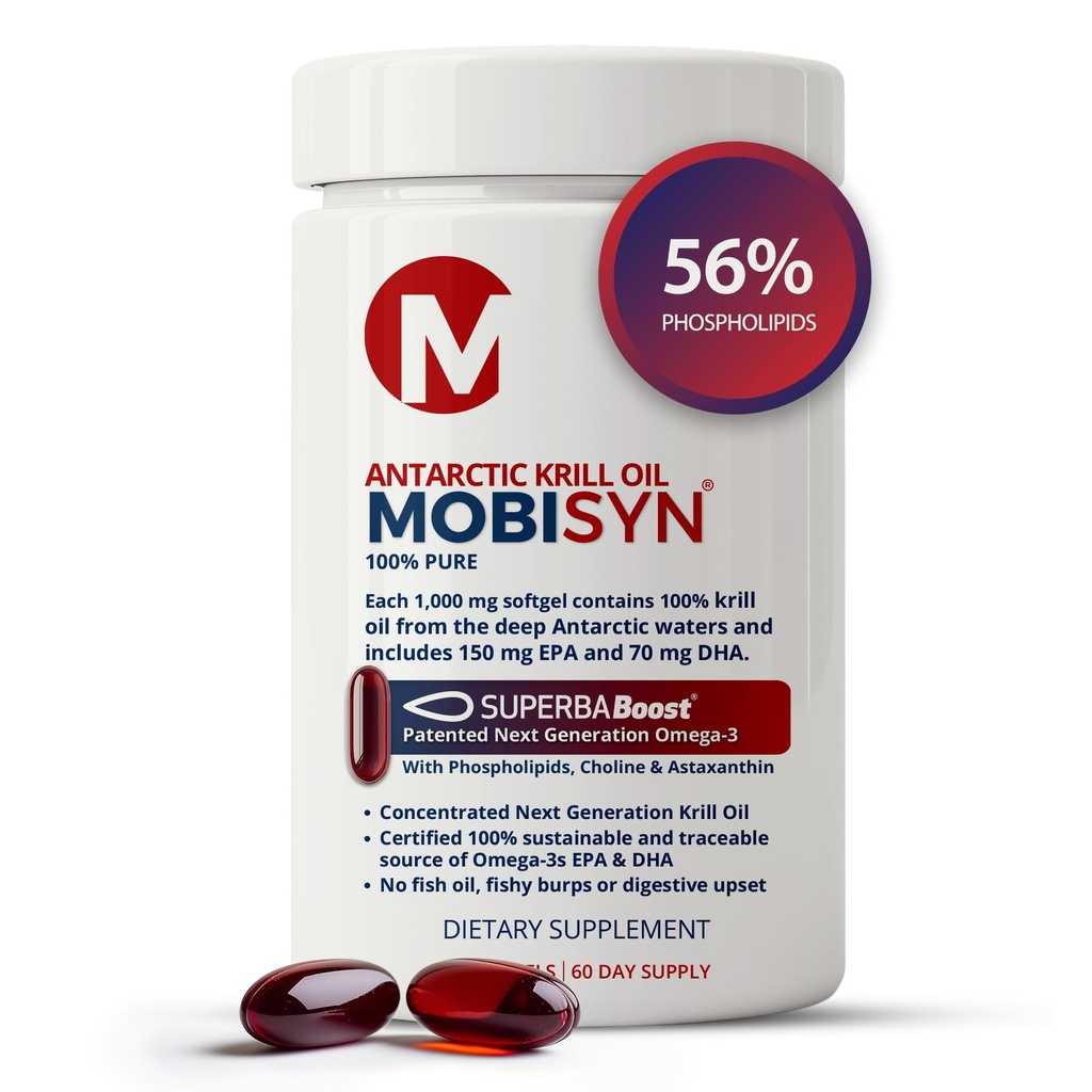 100% Murni Antartika Murni Krill Oil 1000mg, 60- Hari, Omega 3, Konsentrasi tertinggi 56% Phospholipids, EPA Choline, Astaxanthin, Wild Caught, Sustaminable Heart, Brain, No Fish Oil