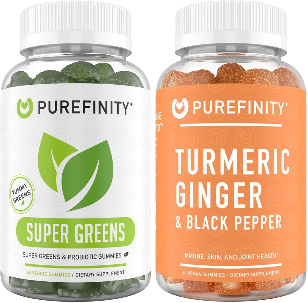Turmeric Ginger Gummies + Super Hijau Bundle