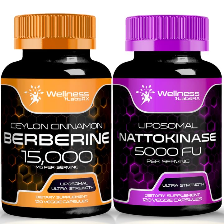 Kapsul Suplemen Nattokinase - 5000 FU - Enzymes dari Ekstrak Murni Jepang, Jantung dan Dukungan Imune