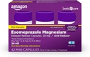 Perawatan Dasar Esomeprazole Magnesium Delayed- Melepaskan Mini Capsules, 20 mg, Acid Reducer, 24 Hour Heartburn Medicine, 42 Count