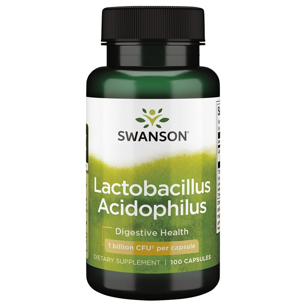Swanson Laccoillus Acipolhilus 2 Milyar Cfu 100 Capsules