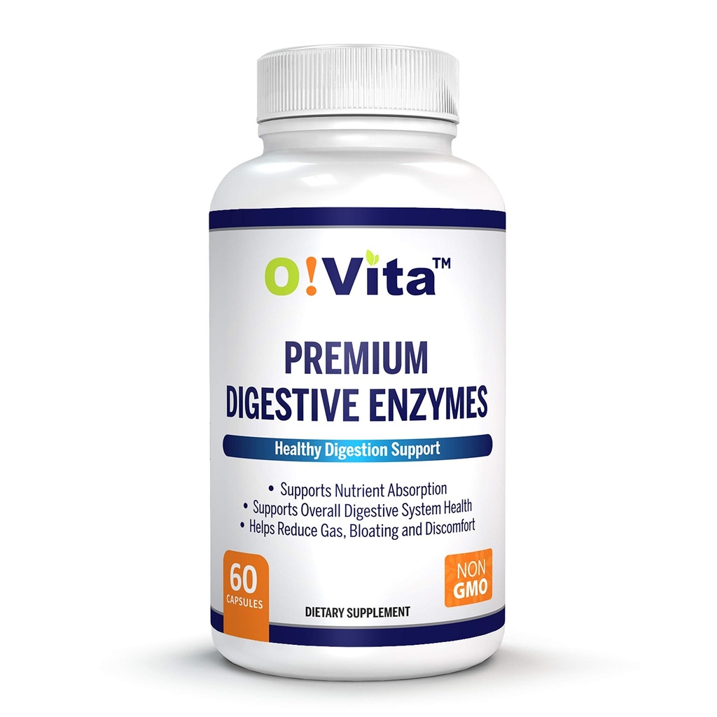 Premium Digetical Enzymes dengan enzim Plant-Based, Support Better Ditraffic, Obsorpsi None-GMO