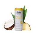 LEILO 124; Kava menyuplai Pina Colada Mocktail Drink 12.12.12- Pack - Sugar- Free & Non-ALC Fuckational Relaxation Dua124z Cans (Pack of 12)