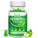 Chlorofil Gummies - Super Green 13 in 1 dengan Ashwagandha Vitamin C Zinc & Copper untuk Body Odor, Skin Energy Immune Dukungan Deodoran untuk Perempuan - 60 Count