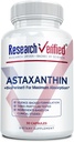 Penelitian Diverifikasi Astaxanthin - Kuat Antiokhant, Perkelahian Radikal Bebas, Mendukung Skin, Otak, Mata, dan Hati - Zinc RDA, Vitamin E, BioPerine - 30 Kasules - Non-GMO, Dibuat di Amerika Serikat