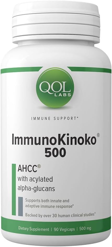 QOL Labs ImunnoKinoko AHCC 500 mg 90 vcaps