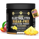 HRDWRK Electrolytes Powder dengan Magnesium, Potasium - Gula Free Electrolite Bodurance Endurance dan Mengurangi Fatigue dengan Supplemen Elektrolytes - Hydration Maksimal - Keto Friendly