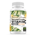 High Dose Vitamin C 1500mg Liposal C Kompleks dengan Sunflower Lecithin Kapsules Suplemen Badut Milk Sunflower Leethin 180 Capsules Celebration Vitamin