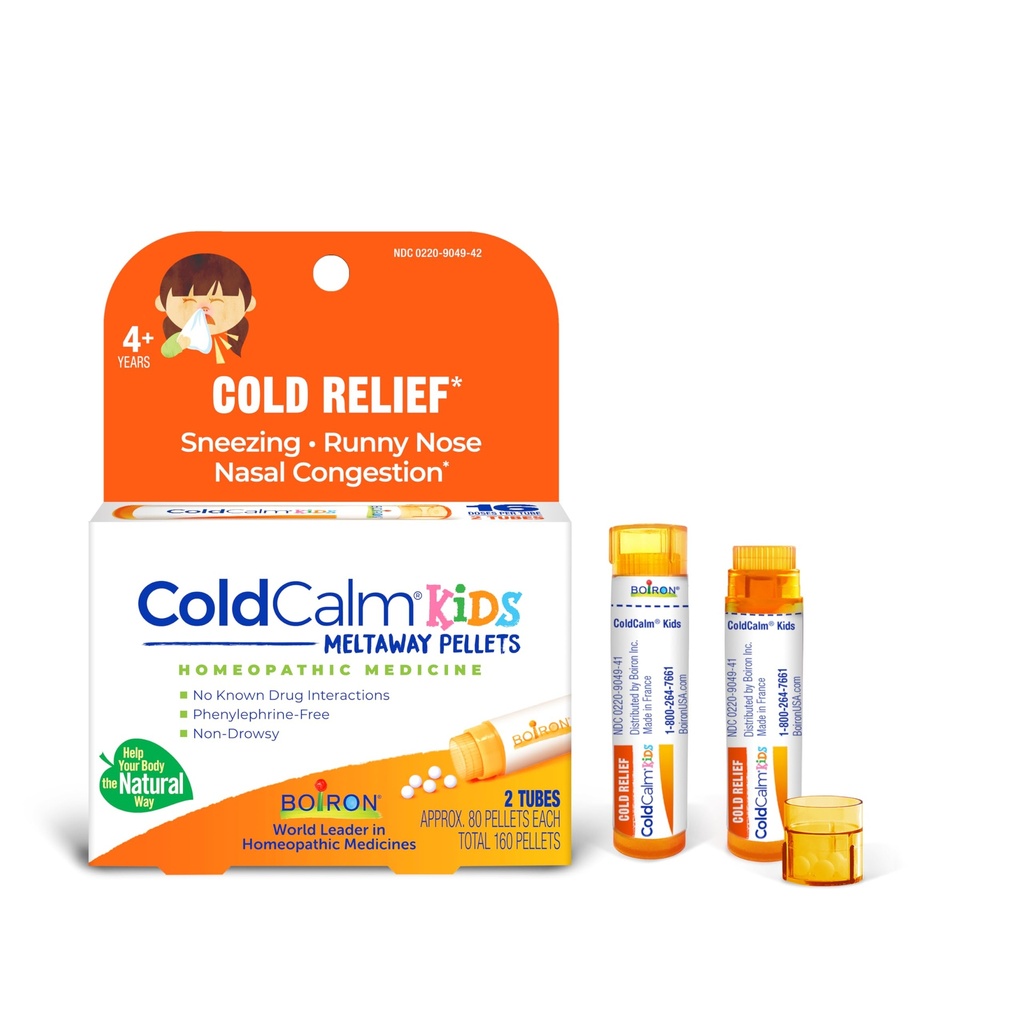 Buron ColdCalle Kids Pellets for Relief of Common Cold Sympitics (160 Pellets)
