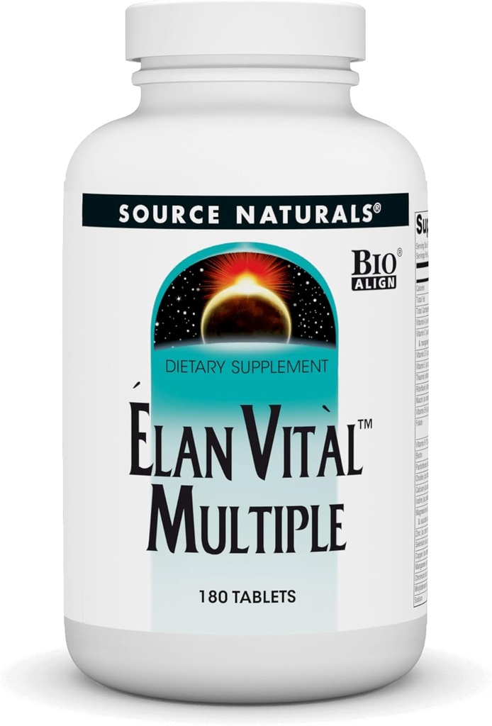Sumber Vital Elan Multiple - Pendukung Otak, Hati, Hati, Hati, Immune, Energi Boost - 180 Tablet