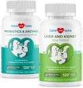 Milk Thistle & Propoles for Dogs - Dukungan Hati, Fungsi Bowel, Dukungan Hambatan untuk Gas, Diare, Nafas Anjing Buruk dan Konstipasi