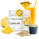 Lymph Go - Lymphatic Drainage Suplemen Perempuan & Pria - Lymph Sistem Dukungan - dengan Bromelain, Echinacea, Burdock Root, Dandelion, Rutin, Kelp & More - 4.06 Oz - 30 Servings - Tropical Flavor