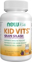Suplemen Anak-Anak, Kid Vits Multivitamin, Grape Flavor, 120 Tablet Chewable