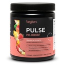 LEGION Pulse Pra Workout - Semua Natural Nitric Oxide Pretraining Minum untuk Boost Energy, Creatine Free, alami Sweetened, Beta Alanine, Citrulline, Alpha GPC (Tropical Punch)
