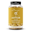 A + Armor Andrographis Pure 800 Mg - Heally Immune System Fungsi, Wellness Fisik, Kekuatan untuk Perlindungan Seasonal - Full- Spectrum & Standardisasi - 60 Vegan Soft Capsules