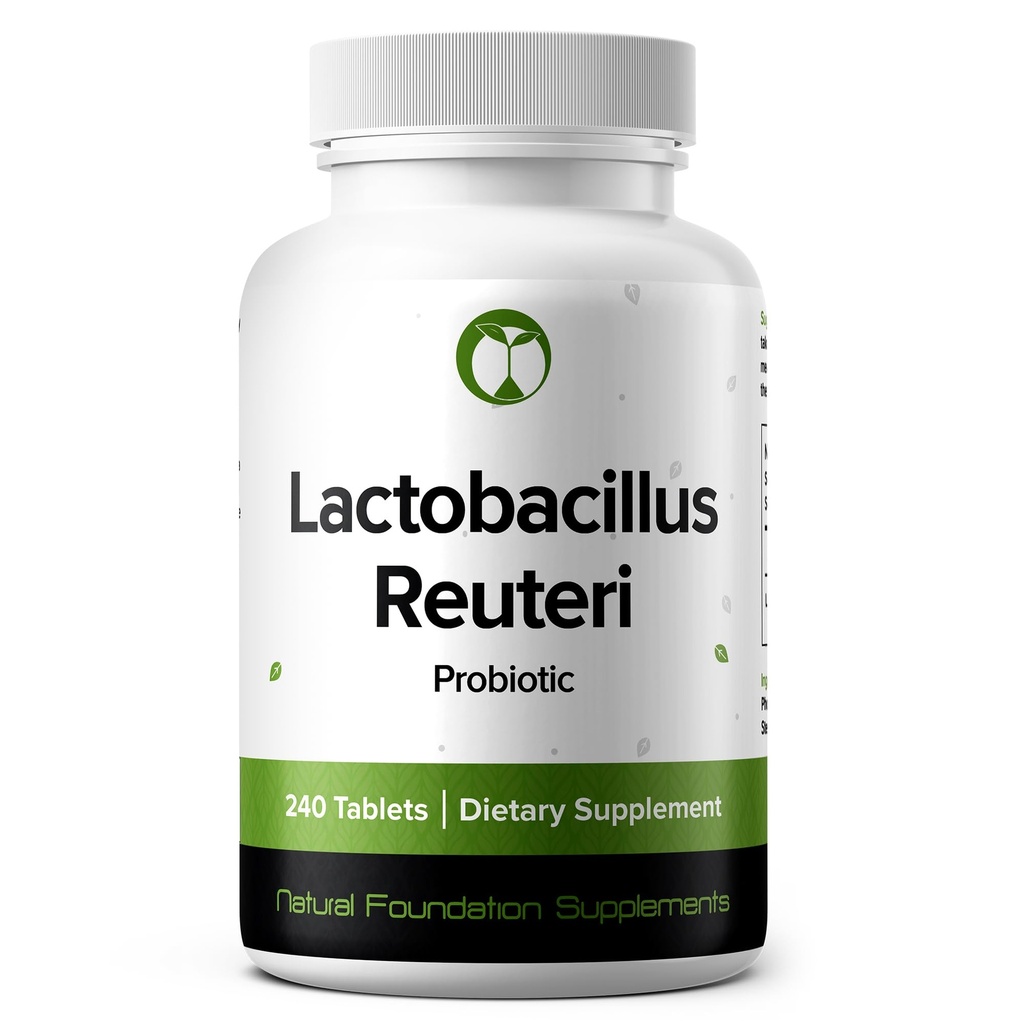 Lacleillus Reuteri Probiotic Suplemen 240 Tablet 3 Milyar CFU Progories untuk Pria & Women Supports Intestinal Digetical Kesehatan (240, Lacvoillus Reuteri)