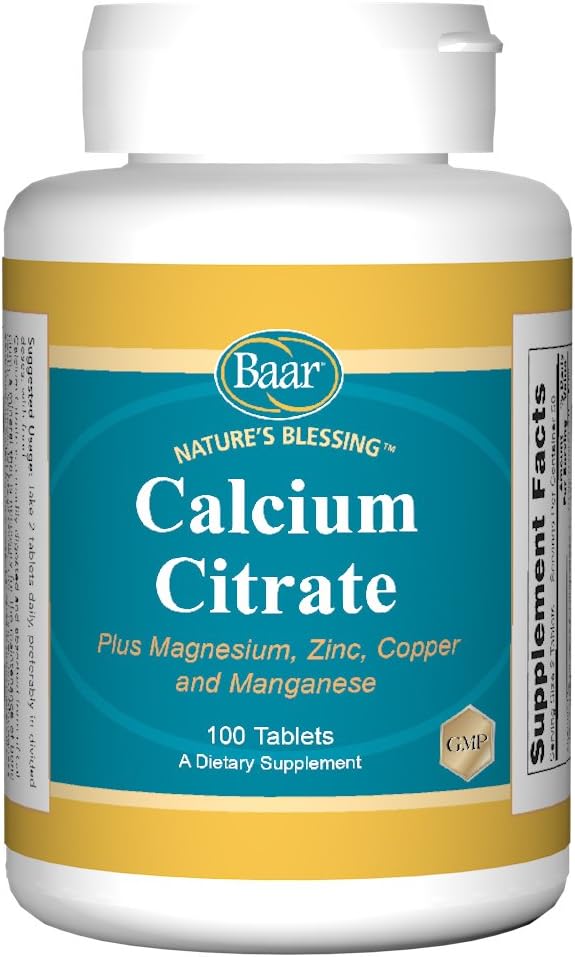 Baar - Kalsium Citrate