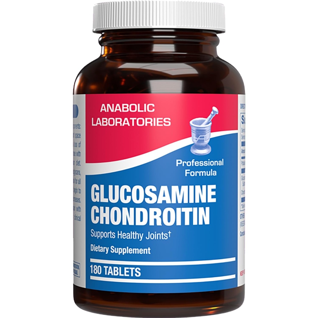 Advanced Glucosamin and Chondroitin for Dewasa - Clinical Formula Primala Allame Derived Bone Tendon and Ligamant Suplemen dengan Kompleks Glucosamin Kekuatan Tinggi - hingga 180 Hari Suppply