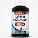 Lab - Calcium d-glucarate, Calcium 1000mg -120 Caps, Calcium Suplemen Menopause - Hormone Harmony- Detox Cleanse- Ultra tinggi Absorption- Calcium, Calcio.
