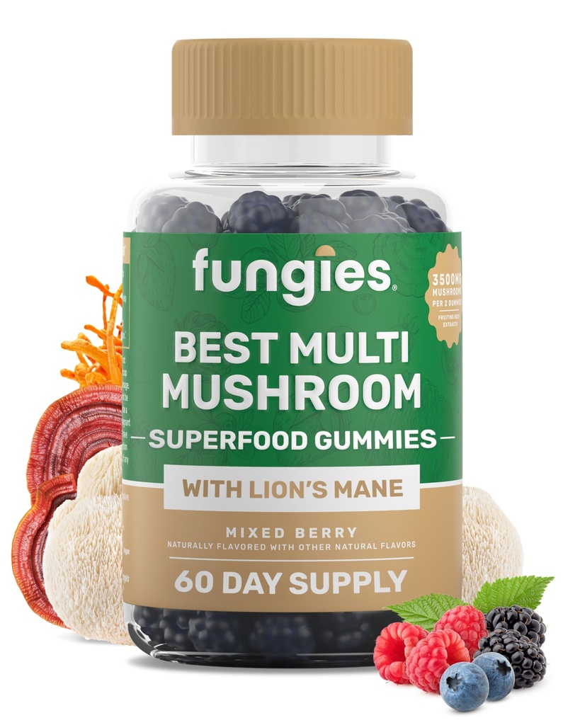 Fungies Multi Mushroom Gummies for Men & Women