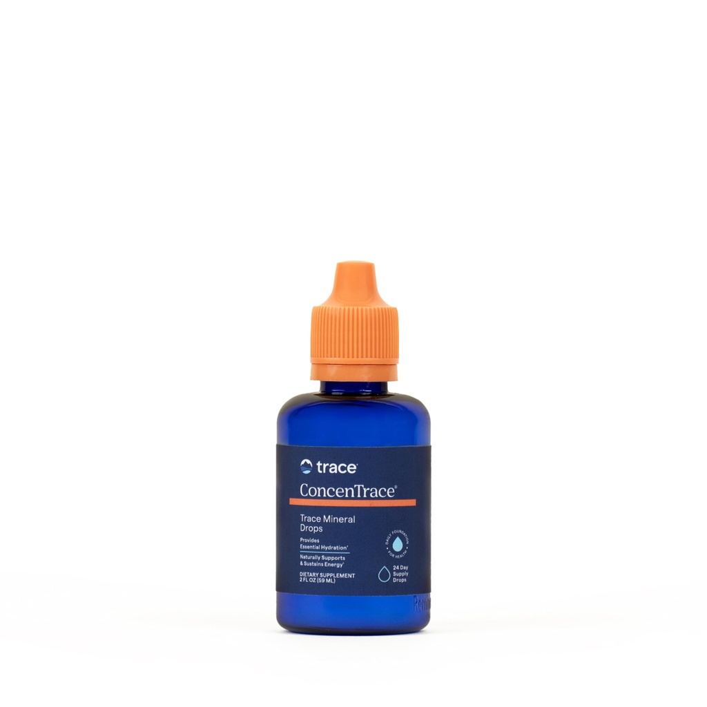 Trace Mineral Trace Trace Mineral Drops - Liquid Suplement for Bone & Joint Support - Aids Hydration & Electrolite Restoration - Unflamited, 2 fl oz (24 Servings)