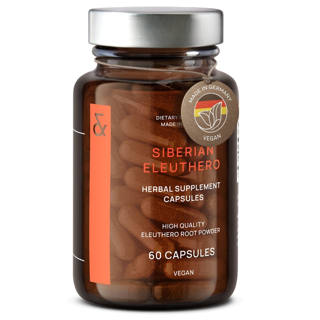CLAV ® Siberian Ginseng - 900mg Powder Root Eleuthero