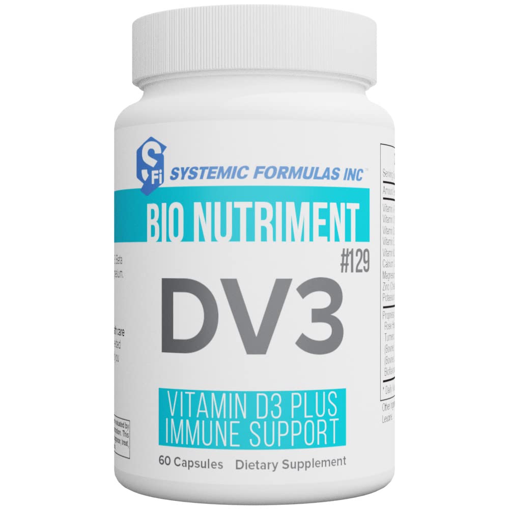 Systemic Formula DV3 BioNutriment Vitamin D3 Plus Immune Support