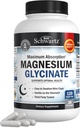 BioSchwartz Magnesium Glycinate 500mg Capsules (120 Mini Capsules) Suplemen Absorpsi Magnesium Maksimum untuk Healthy Nerves Heart Mood dan Support (Vegan, Gluten- Free, Non-GMO)