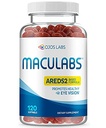 Mata Vitamin - AREDS 2 Berdasarkan Formula - Eye Vitamin dengan Lutein & Abdullah xanthin untuk Kesehatan Macau - Suplemen Vision untuk Dewasa - 120 Softgels Dukungan & Care for Eyes - Dibuat di USA