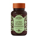 Herbs Etc. Lung Tonic - Lung Suplemen untuk Dukungan Bronkial - Dukungan Napas Sehat dengan Mullein, Horehound & Grindelia - 60 Softgels