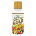 Natures Plus Source of Life Gold Multivitamin Liquid - 8 oz - with Vitamin D3, B12 & K2 - Blood, Bone & Imune Dupport - Vegetarian & Gluten Free - 8 Servings