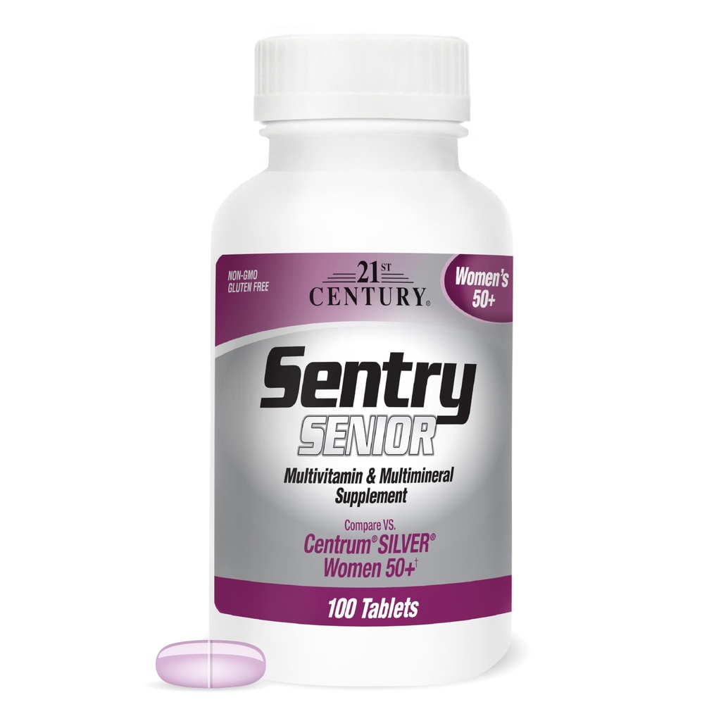 Wanita Senior Abad 21 50 Plus Tablet, 100 Cacah (27542)
