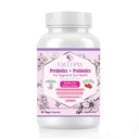 Progres for Women with Pregnosis Cranberry D-Mannose Digetical Enzymes & Hibiscus 34 Strains 100 Milyar CFU Feminine Care Suppport for Vaginal Gut Urinary Health and pH Balance